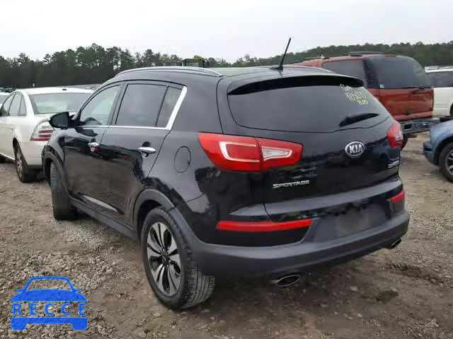 2013 KIA SPORTAGE S KNDPC3A65D7445390 image 2