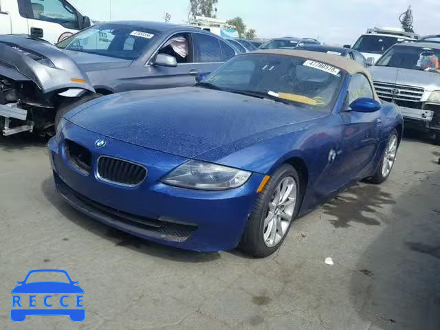 2007 BMW Z4 3.0 4USBU33567LW72377 image 1