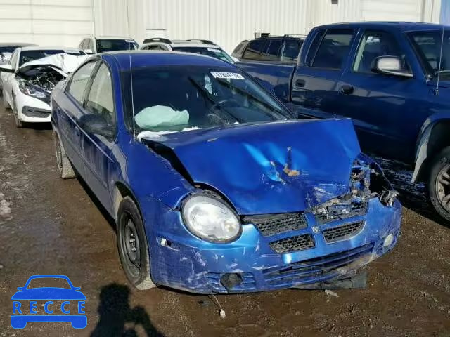 2005 DODGE NEON SX 2. 1B3ES46C15D132873 image 0