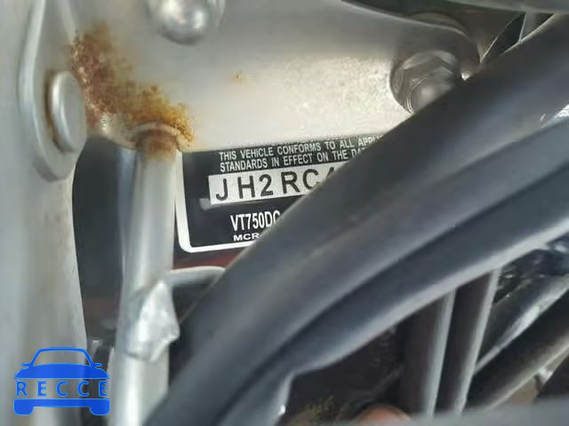 2002 HONDA VT750 DC JH2RC44112M630069 зображення 9