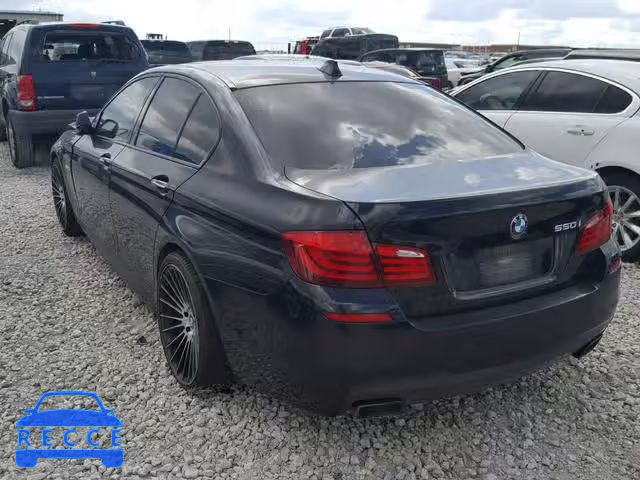 2013 BMW 550 I WBAFR9C51DDX80145 image 2