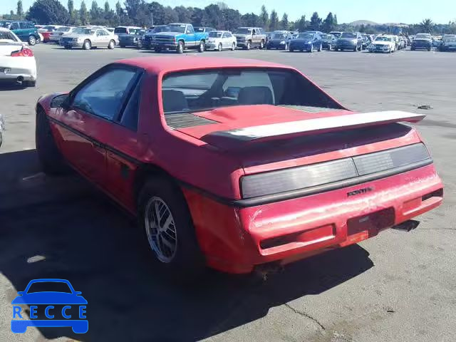 1988 PONTIAC FIERO 1G2PE11R4JP217728 зображення 2