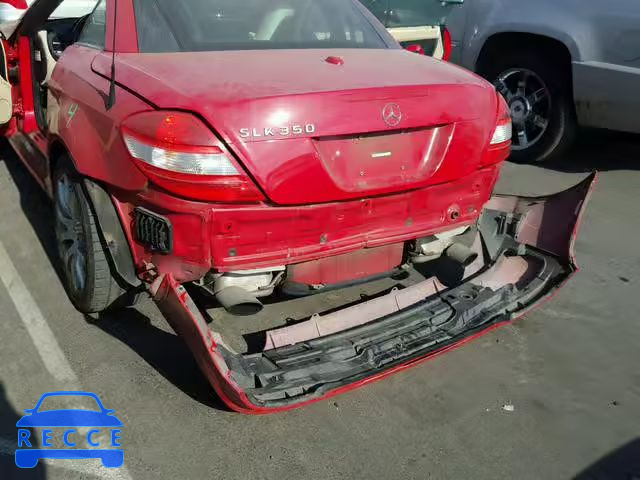 2006 MERCEDES-BENZ SLK 350 WDBWK56F66F096007 image 8