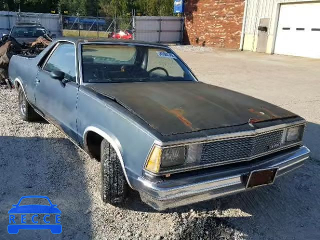 1981 CHEVROLET EL CAMINO 1GCCW80K4BD485184 зображення 0