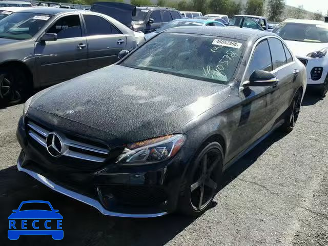 2015 MERCEDES-BENZ C 400 4MAT 55SWF6GB8FU040998 image 1