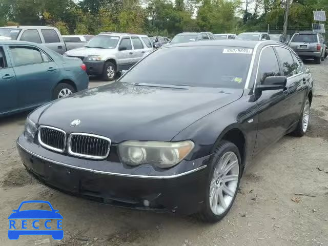 2002 BMW 745 LI WBAGN63442DR04315 зображення 1