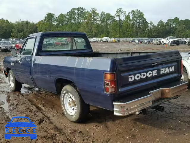 1986 DODGE D-SERIES D 1B7HD14T4GS060640 зображення 2