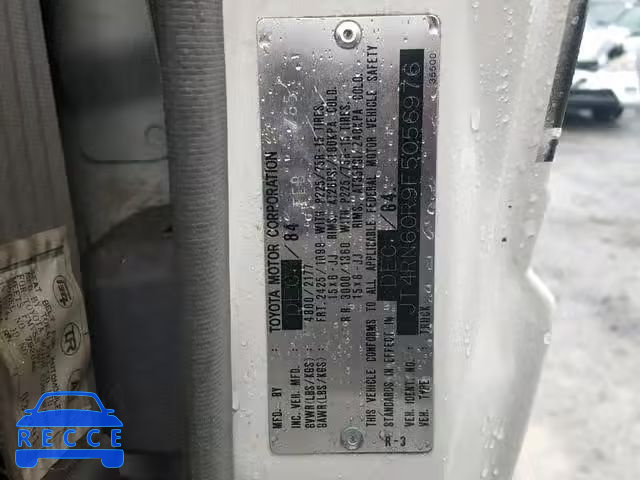 1985 TOYOTA PICKUP RN6 JT4RN60R9F5056976 image 9