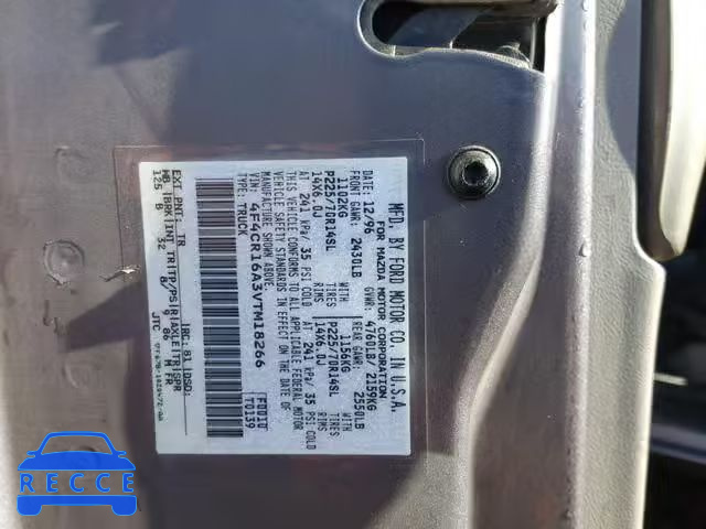 1997 MAZDA B2300 CAB 4F4CR16A3VTM18266 image 9