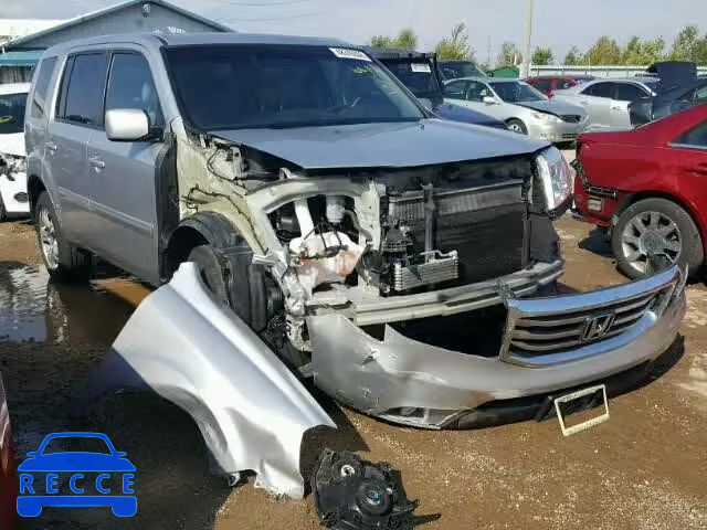 2014 HONDA PILOT EXLN 5FNYF4H77EB004033 image 0