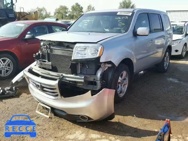 2014 HONDA PILOT EXLN 5FNYF4H77EB004033 image 1