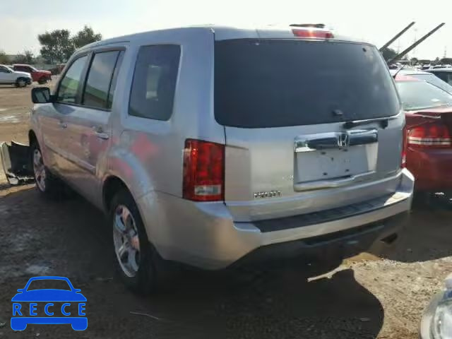 2014 HONDA PILOT EXLN 5FNYF4H77EB004033 image 2