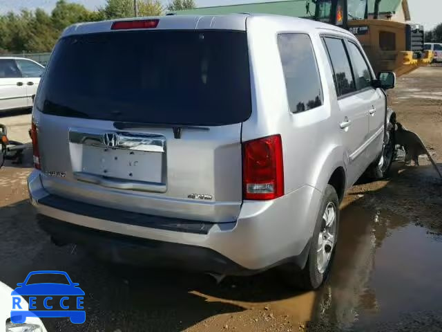 2014 HONDA PILOT EXLN 5FNYF4H77EB004033 image 3