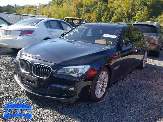 2014 BMW 750 LXI WBAYF8C51ED142040 image 1