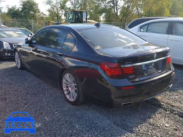 2014 BMW 750 LXI WBAYF8C51ED142040 image 2