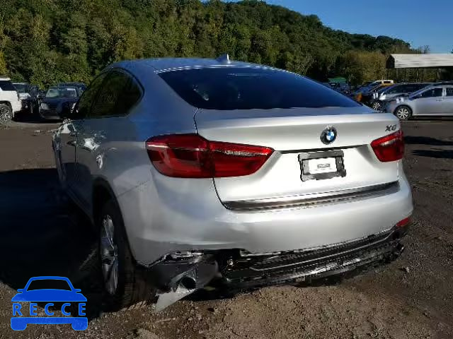 2017 BMW X6 SDRIVE3 5UXKU0C30H0G68185 зображення 2
