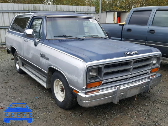 1988 DODGE RAMCHARGER 3B4GD12Y7JM820583 image 0