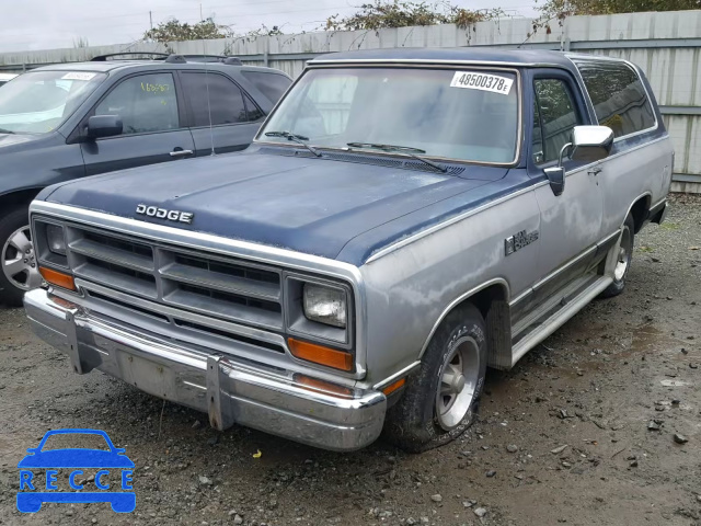 1988 DODGE RAMCHARGER 3B4GD12Y7JM820583 image 1