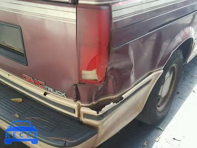 1996 GMC SAFARI XT 1GDDM19W8TB530949 image 8