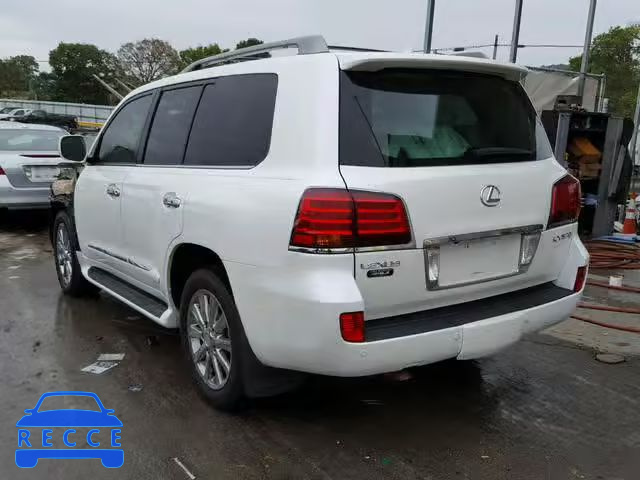 2009 LEXUS LX 570 JTJHY00W294022665 image 2