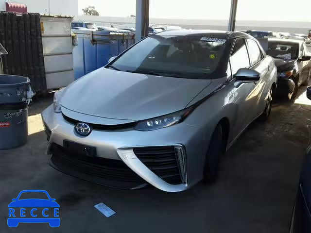 2018 TOYOTA MIRAI JTDBVRBD6JA004189 зображення 1