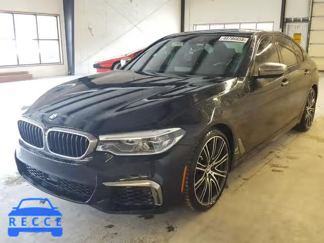 2018 BMW M550XI WBAJB9C54JB049800 image 1