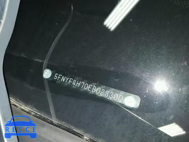 2014 HONDA PILOT EXLN 5FNYF4H70EB023300 image 9