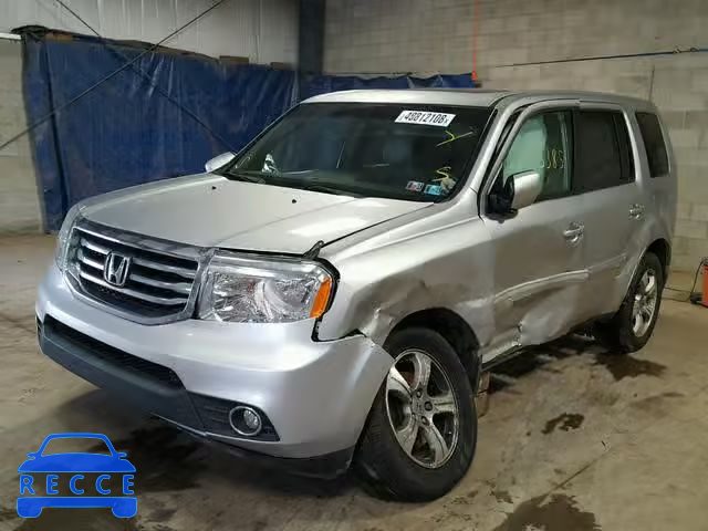 2014 HONDA PILOT EXLN 5FNYF4H70EB023300 image 1