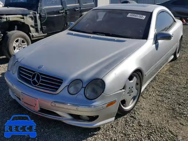 2002 MERCEDES-BENZ CL 55 AMG WDBPJ73J22A026166 зображення 1