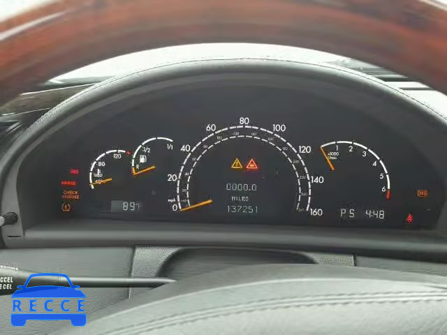 2004 MERCEDES-BENZ CL 500 WDBPJ75J84A040623 зображення 7