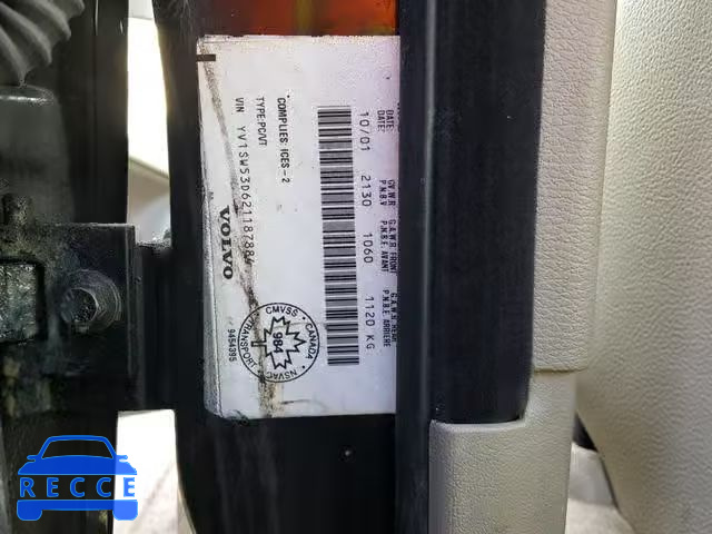2002 VOLVO V70 T5 TUR YV1SW53D621187884 image 9
