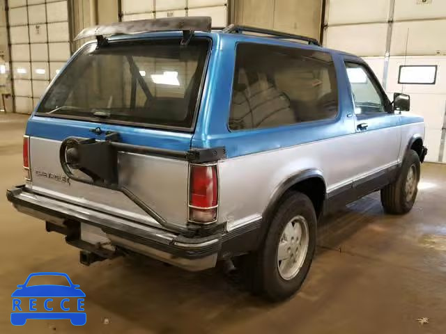 1991 CHEVROLET BLAZER S10 1GNCT18ZXM0116624 image 3