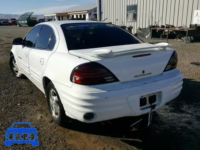 1999 PONTIAC GRANDAM 1G2NE52T5XM757415 зображення 2