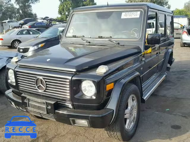 2002 MERCEDES-BENZ G 500 WDCYR49E12X130484 image 1