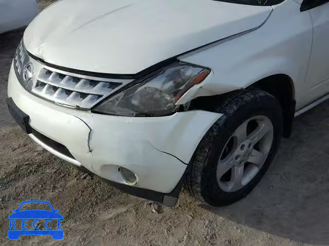 2006 NISSAN MURANO S JN8AZ08T26W430406 image 8