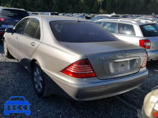 2003 MERCEDES-BENZ S 430 4MAT WDBNG83J33A361093 image 2