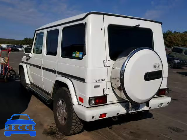 2004 MERCEDES-BENZ G 500 WDCYR49E04X155427 image 2