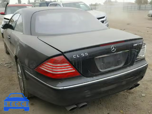 2003 MERCEDES-BENZ CL 55 AMG WDBPJ74J53A039252 зображення 2