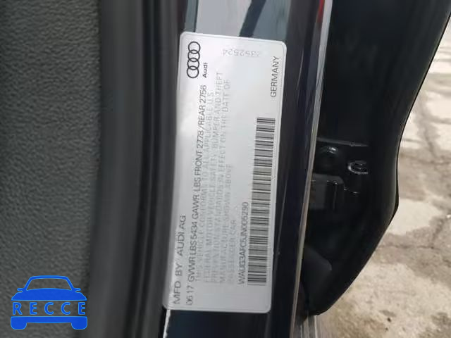 2018 AUDI A6 PREMIUM WAUG3AFC5JN005290 image 9