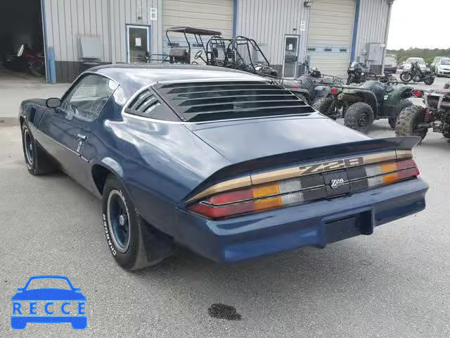 1979 CHEVROLET CAMARO 1S87G9N599928 image 2