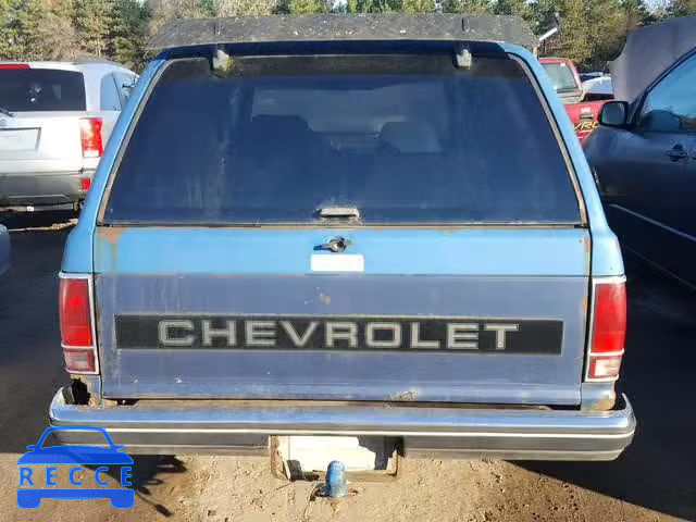 1988 CHEVROLET BLAZER S10 1GNCT18Z6J0165704 image 9