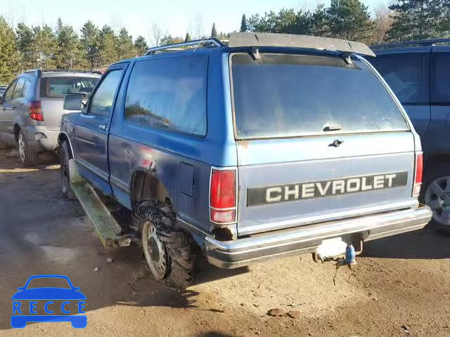 1988 CHEVROLET BLAZER S10 1GNCT18Z6J0165704 image 2