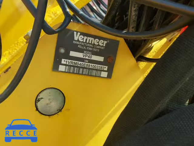 2008 VERM TRENCHER 1VRM112L381003377 зображення 9