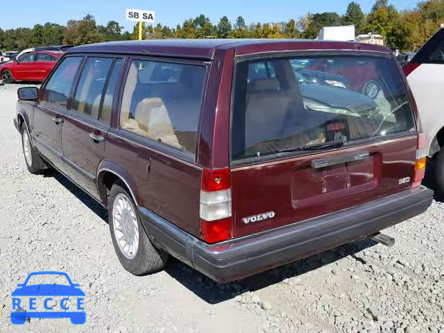 1993 VOLVO 960 YV1KW9507P0014373 image 2