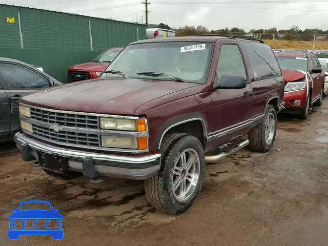 1992 CHEVROLET BLAZER K15 1GNEK18K4NJ360599 image 1