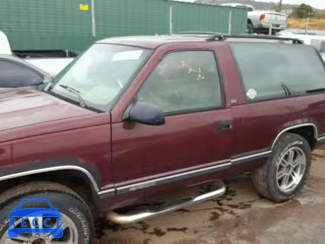 1992 CHEVROLET BLAZER K15 1GNEK18K4NJ360599 image 8