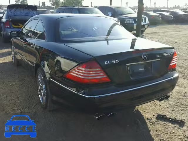 2003 MERCEDES-BENZ CL 55 AMG WDBPJ74J53A034455 зображення 2