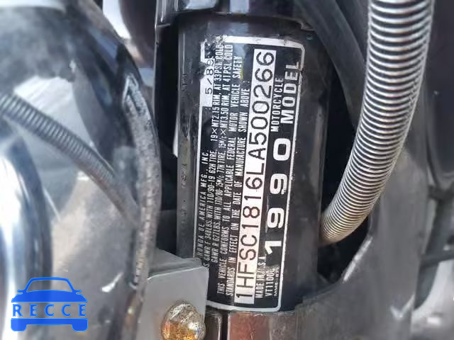 1990 HONDA VT1100 C 1HFSC1816LA500266 image 9