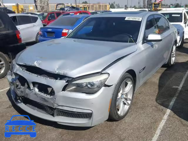 2010 BMW 750 I WBAKA8C53ACY35938 image 1