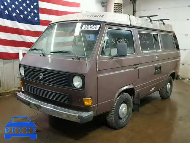 1985 VOLKSWAGEN VANAGON BU WV2ZB0250FH039984 image 1